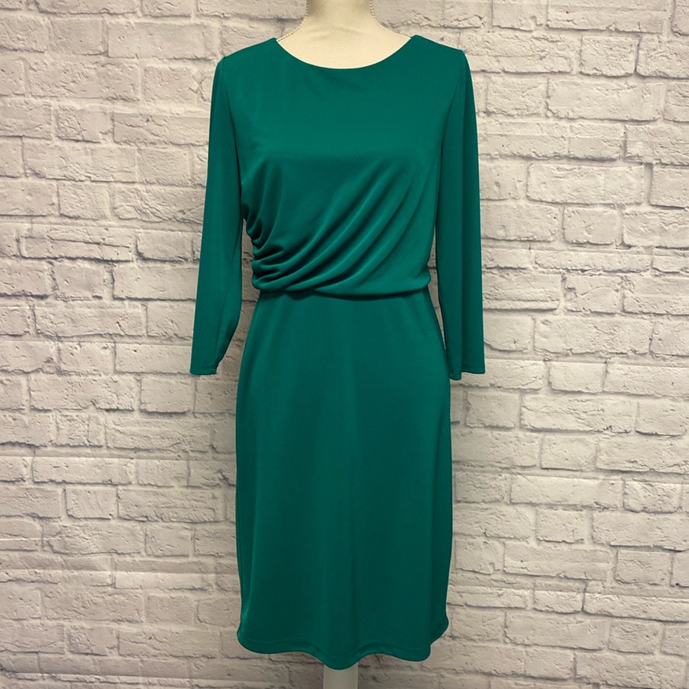 The Limited Green Long Sleeve Dress Size Medium